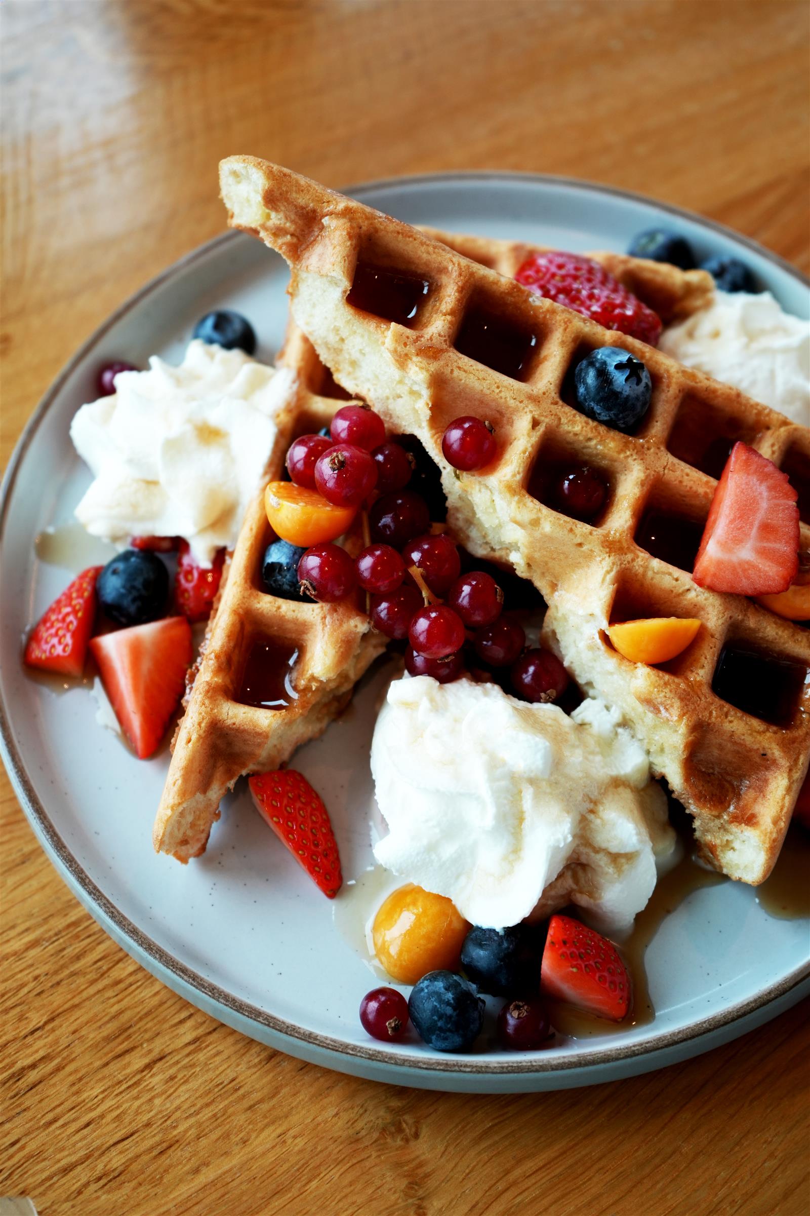 Waffles at Miller's at Turtley